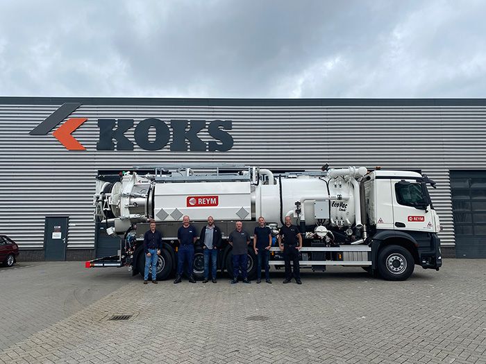 KOKS EcoVac low pressure combi delivered to REYM Rotterdam